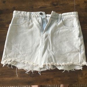 Show Me Your Mumu Denim Skort size 29